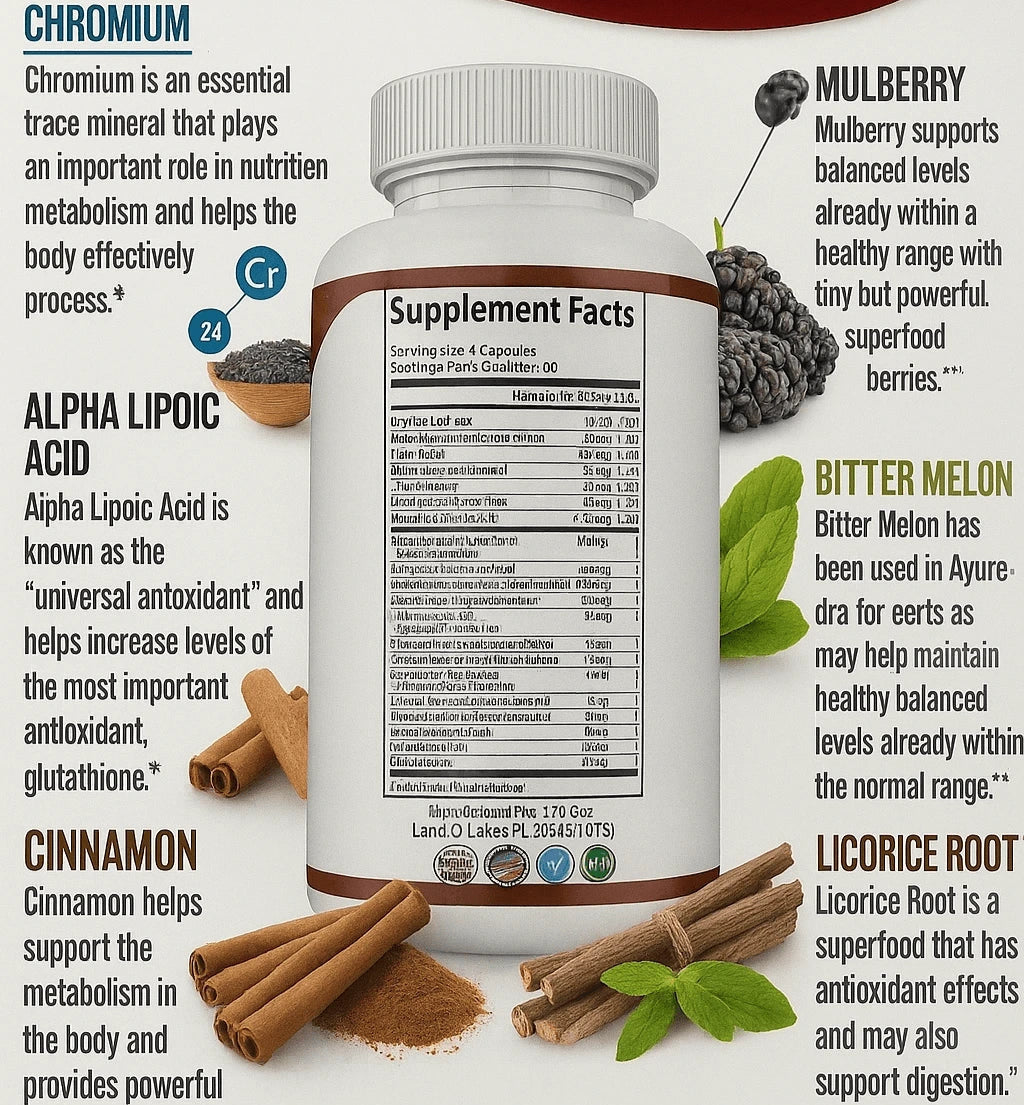 GraviGlow™ Blood Sugar Complex