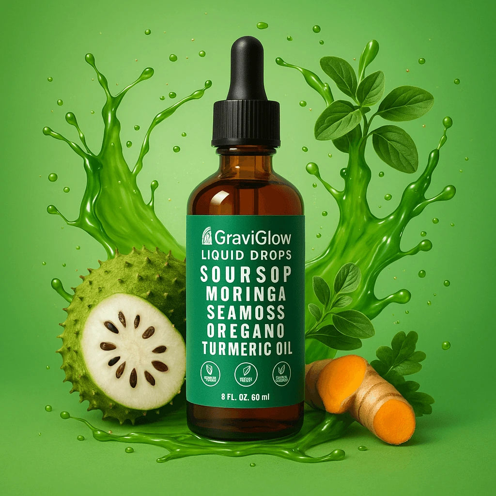 GraviGlow™ Organic Soursop Drops
