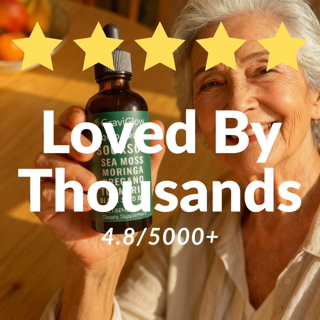 GraviGlow™ Organic Soursop Drops